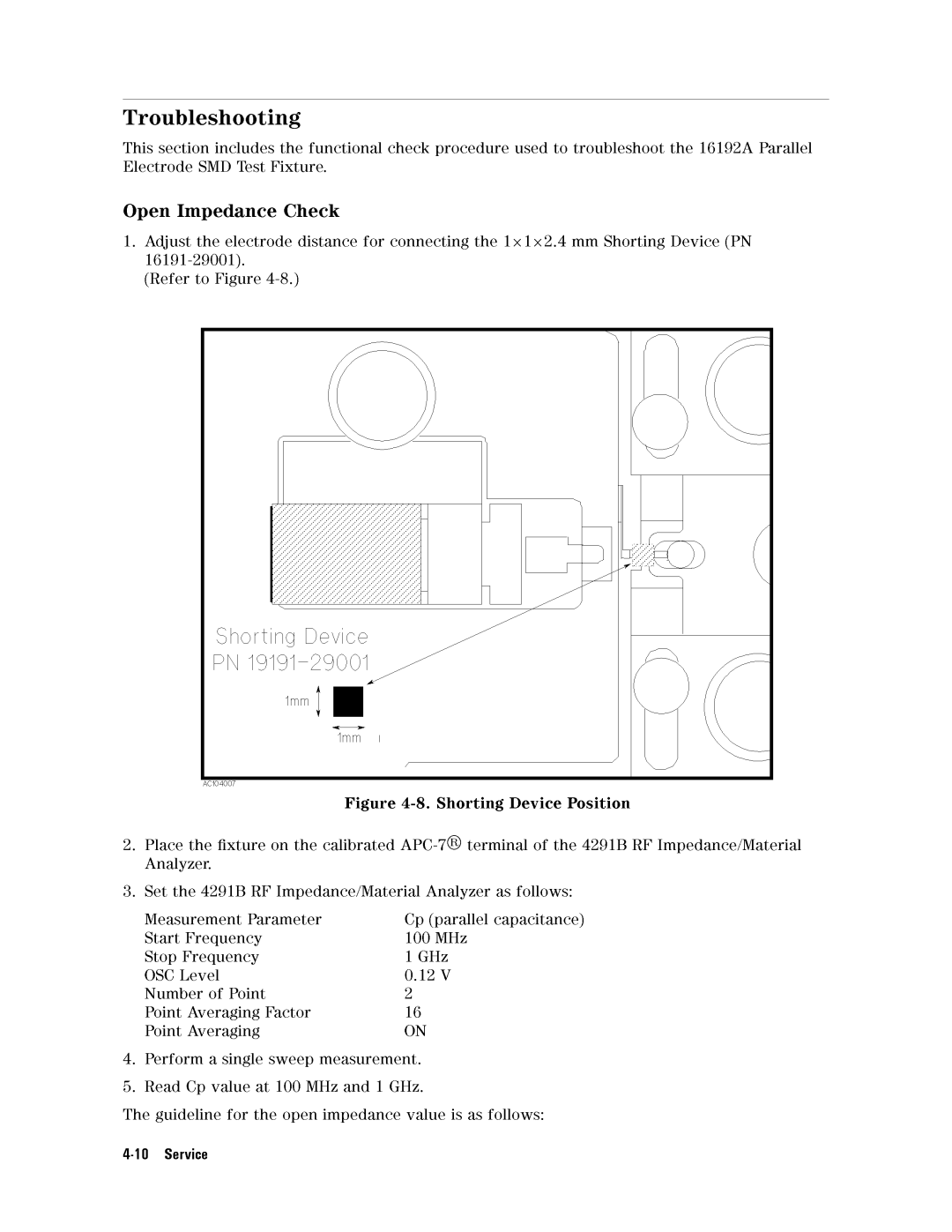 Agilent Technologies 16192a service manual 