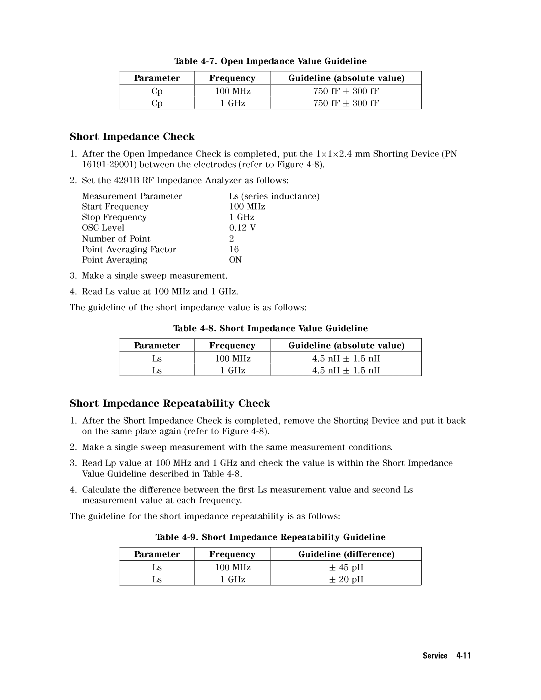 Agilent Technologies 16192a service manual 