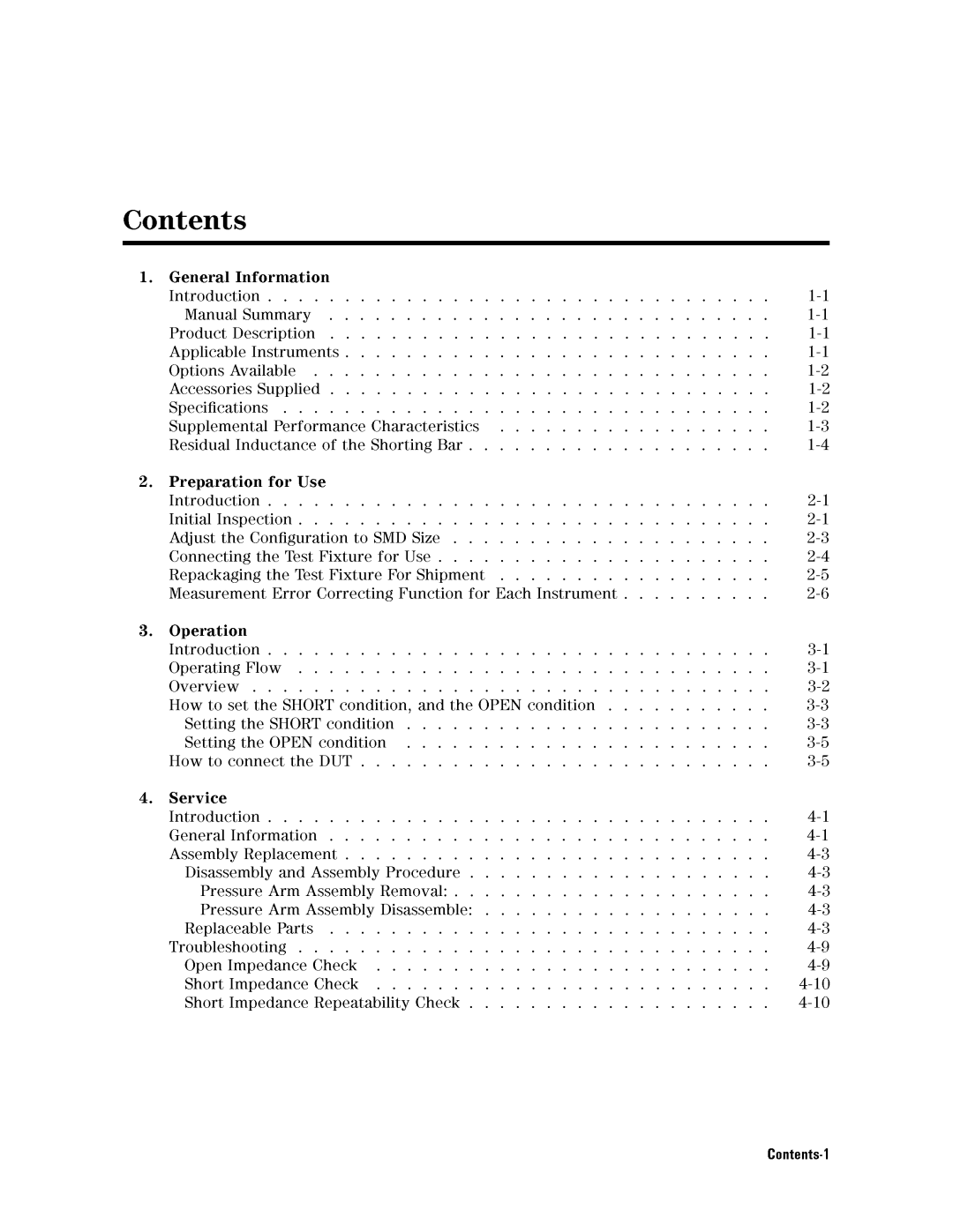 Agilent Technologies 16193A service manual 