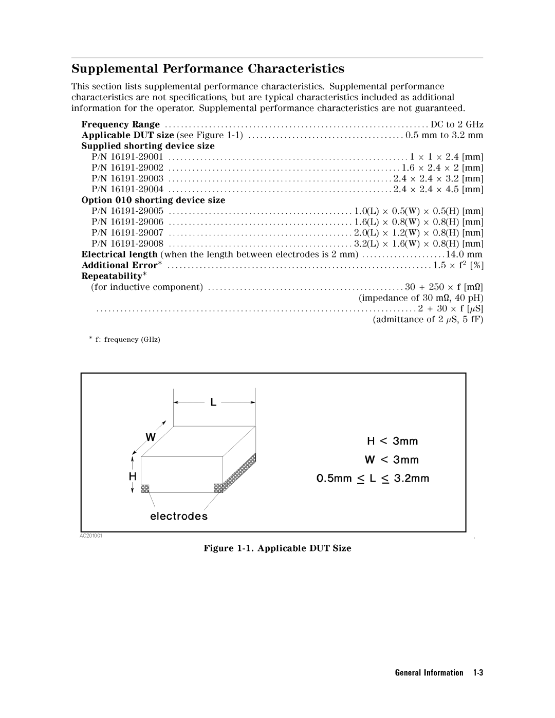 Agilent Technologies 16193A service manual Electrical 