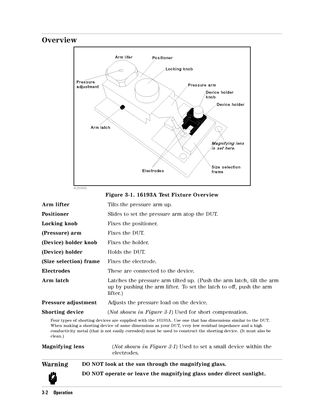 Agilent Technologies 16193A service manual 