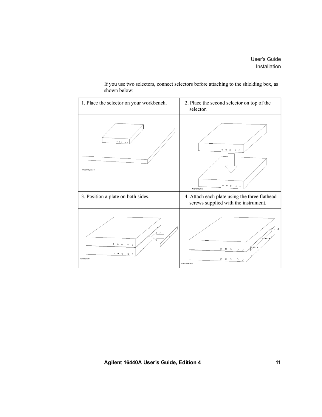 Agilent Technologies 16440A SMU manual Users Guide Installation 