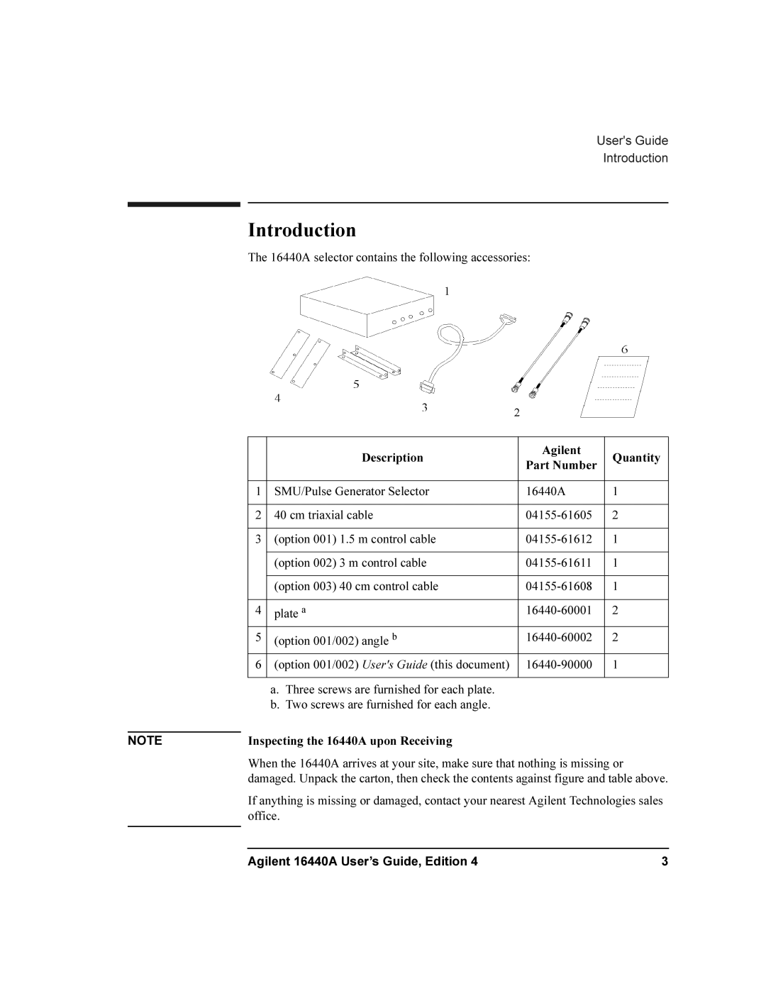 Agilent Technologies 16440A SMU manual Introduction 