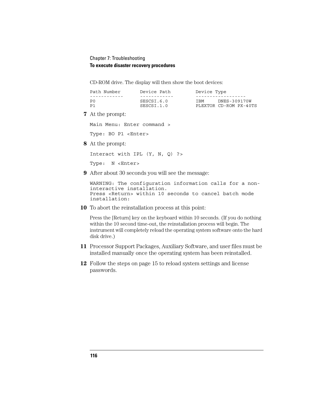 Agilent Technologies 16700B manual At the prompt 