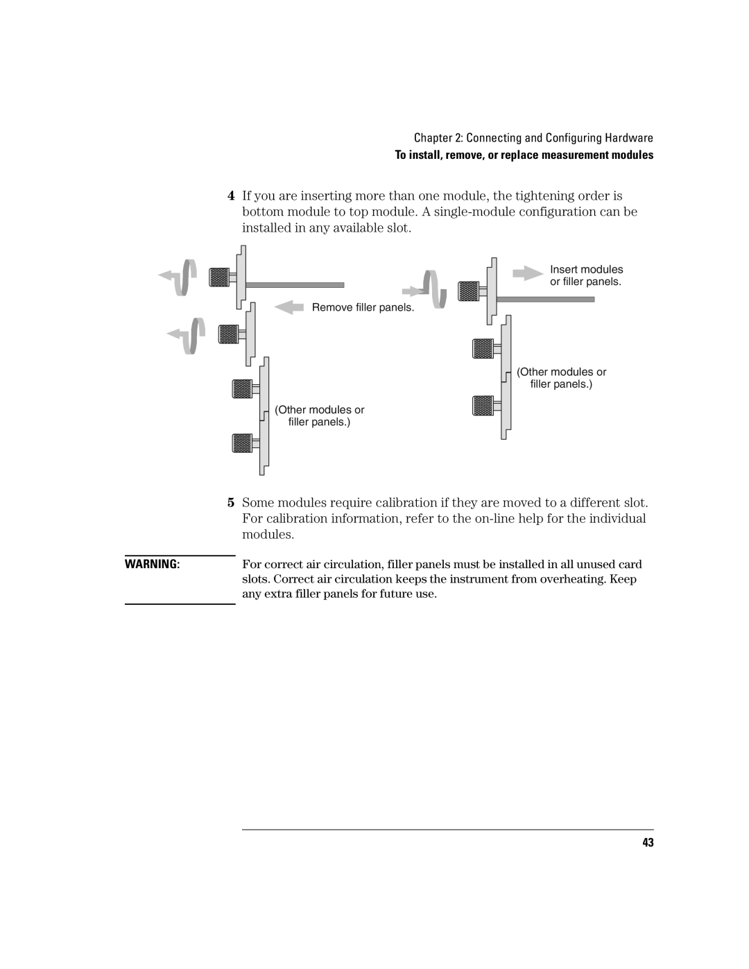 Agilent Technologies 16700B manual To install, remove, or replace measurement modules 