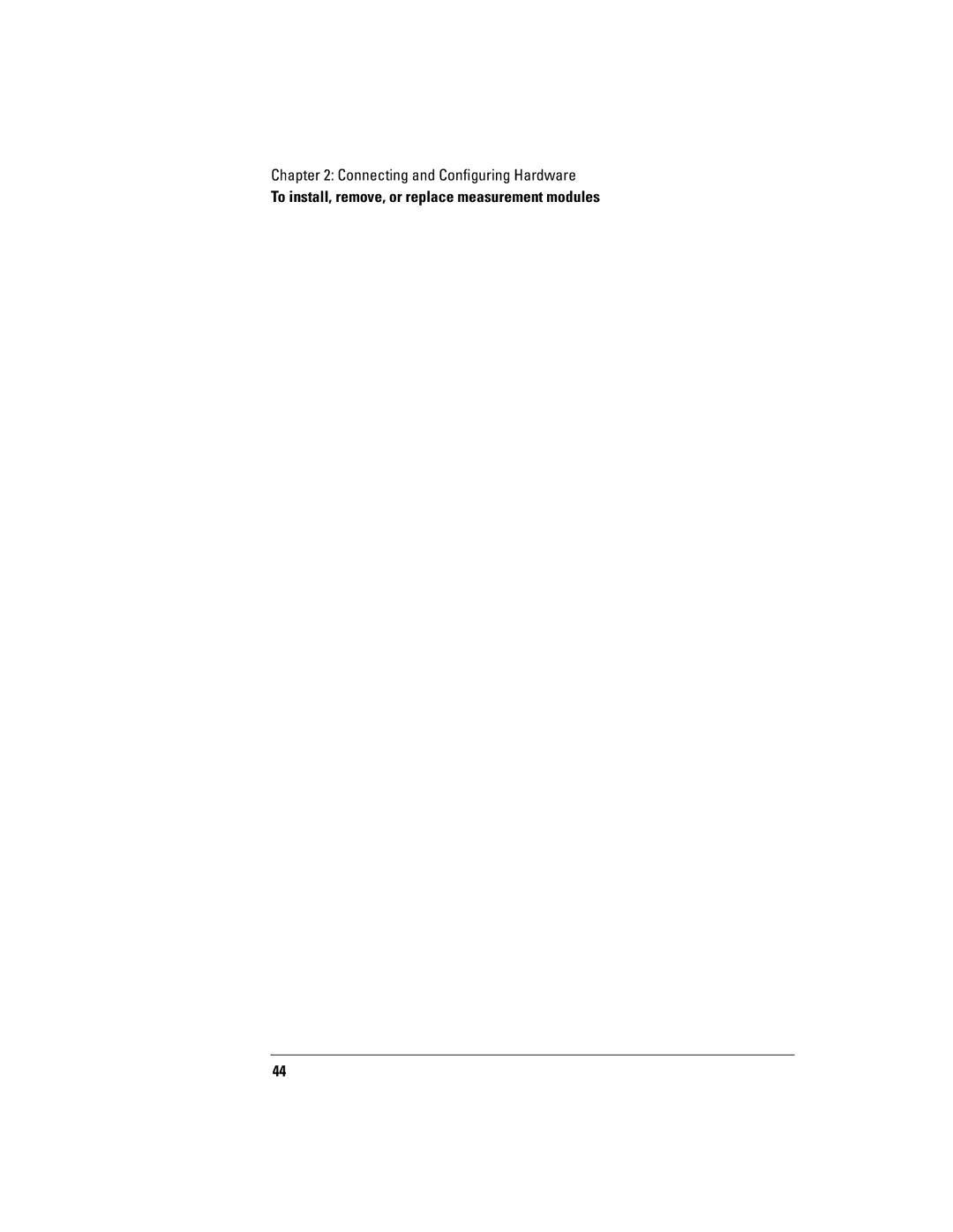 Agilent Technologies 16700B manual To install, remove, or replace measurement modules 