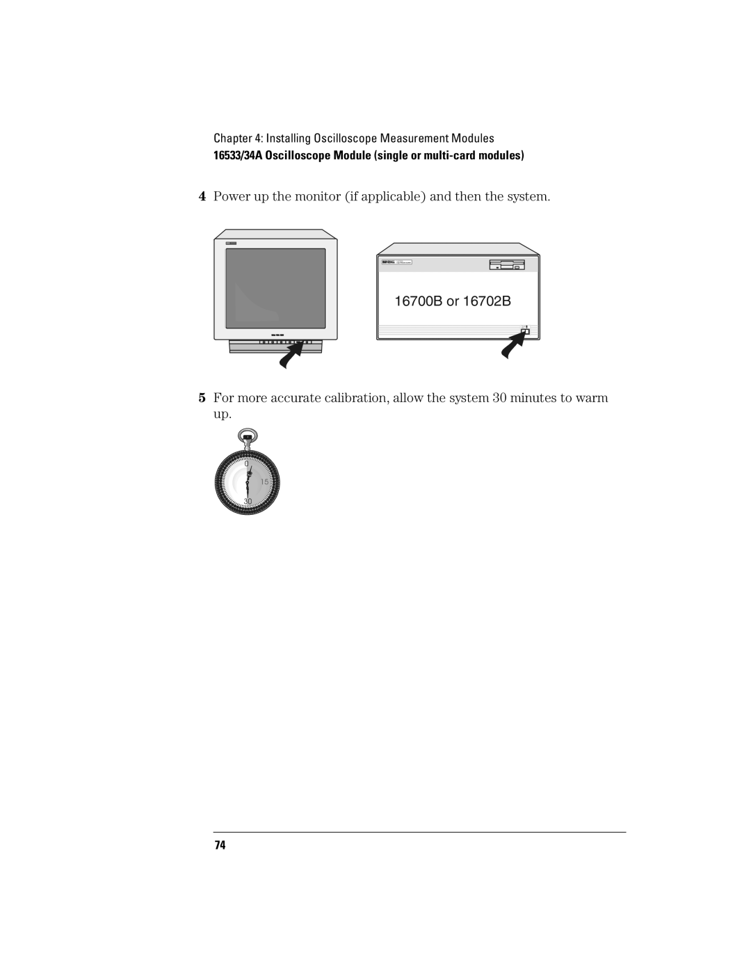 Agilent Technologies manual 16700B or 16702B 