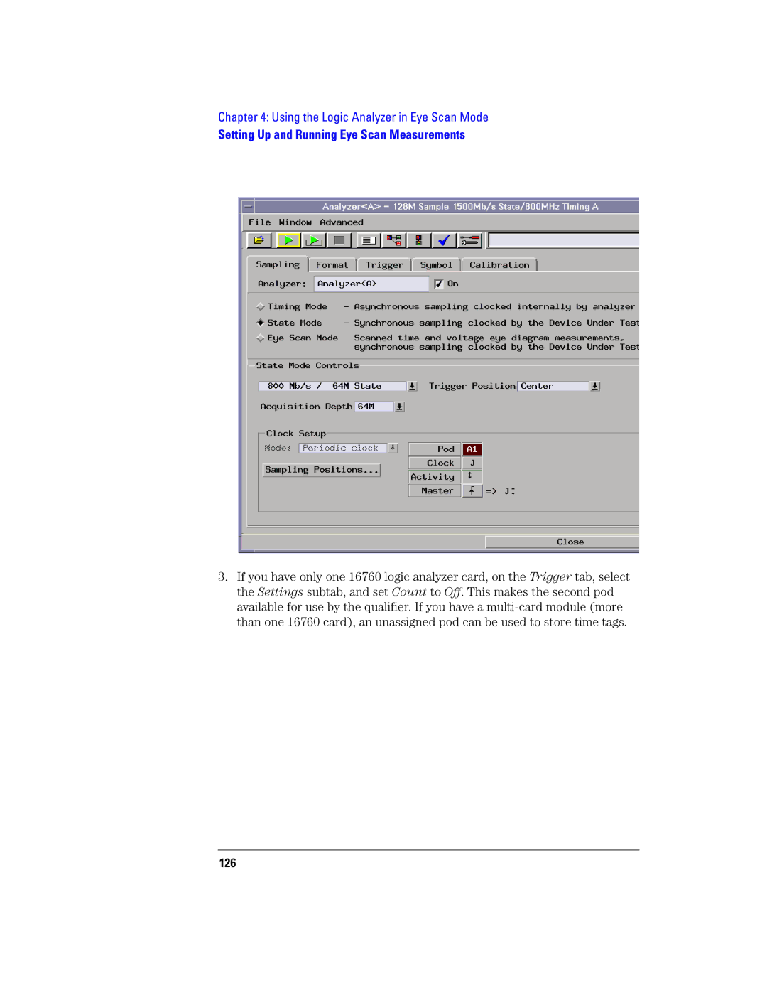 Agilent Technologies 16760A manual 126 