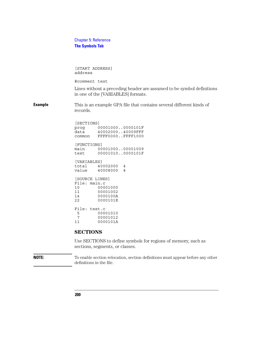 Agilent Technologies 16760A manual Records, Definitions in the file, 200 