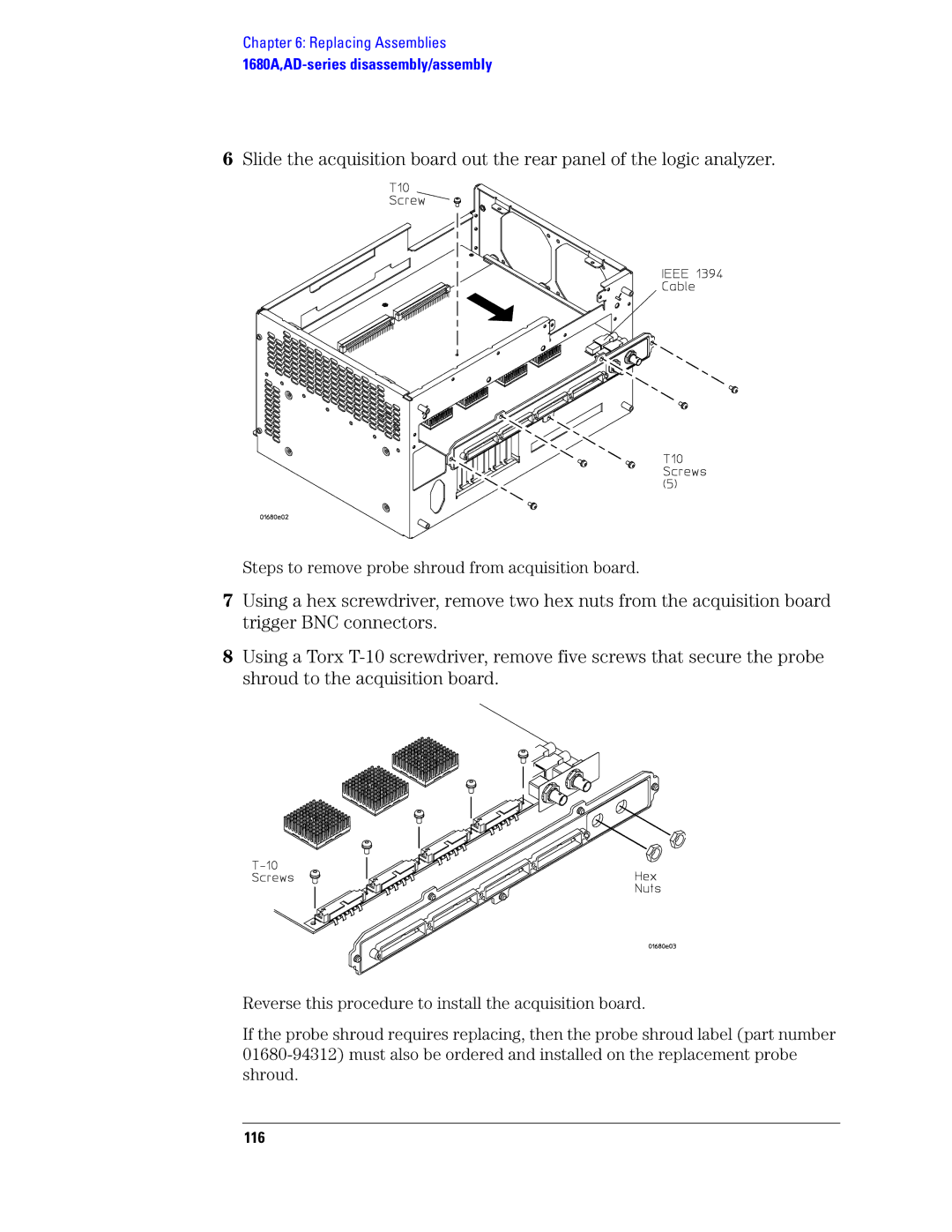 Agilent Technologies 1680, 1690 manual 116 