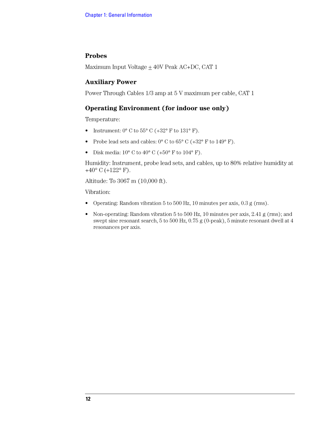 Agilent Technologies 1680, 1690 manual Probes 