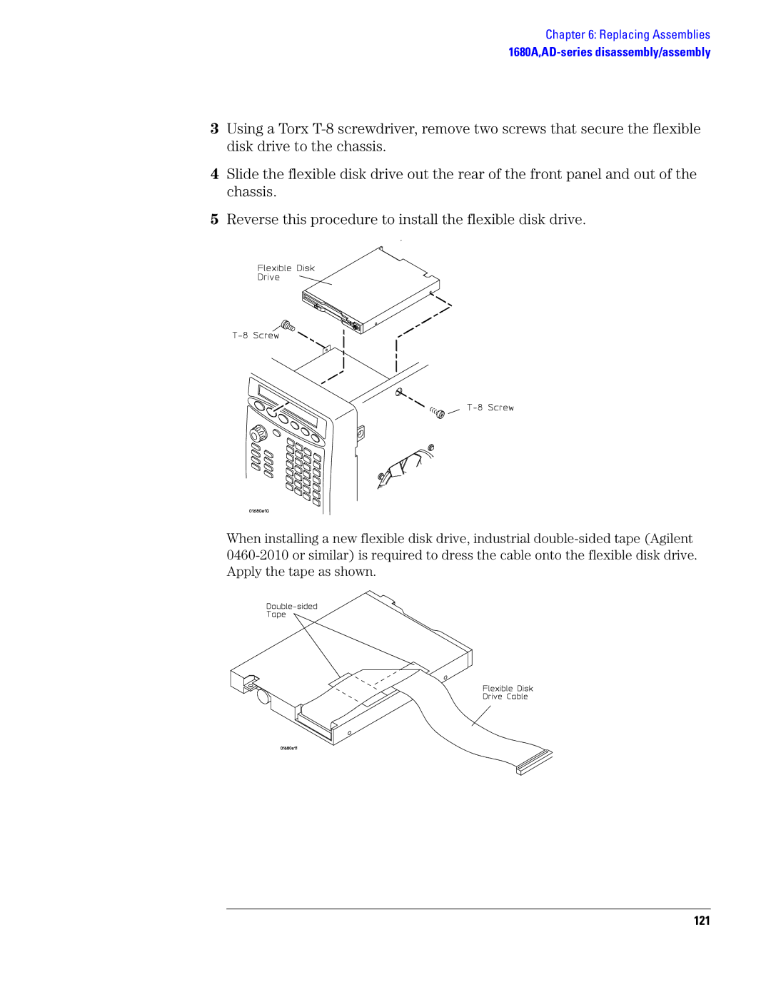 Agilent Technologies 1690, 1680 manual 121 