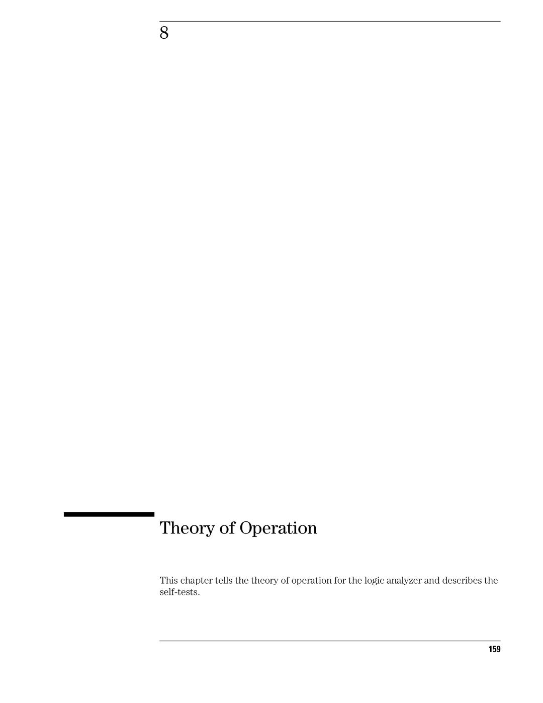 Agilent Technologies 1690, 1680 manual Theory of Operation, 159 