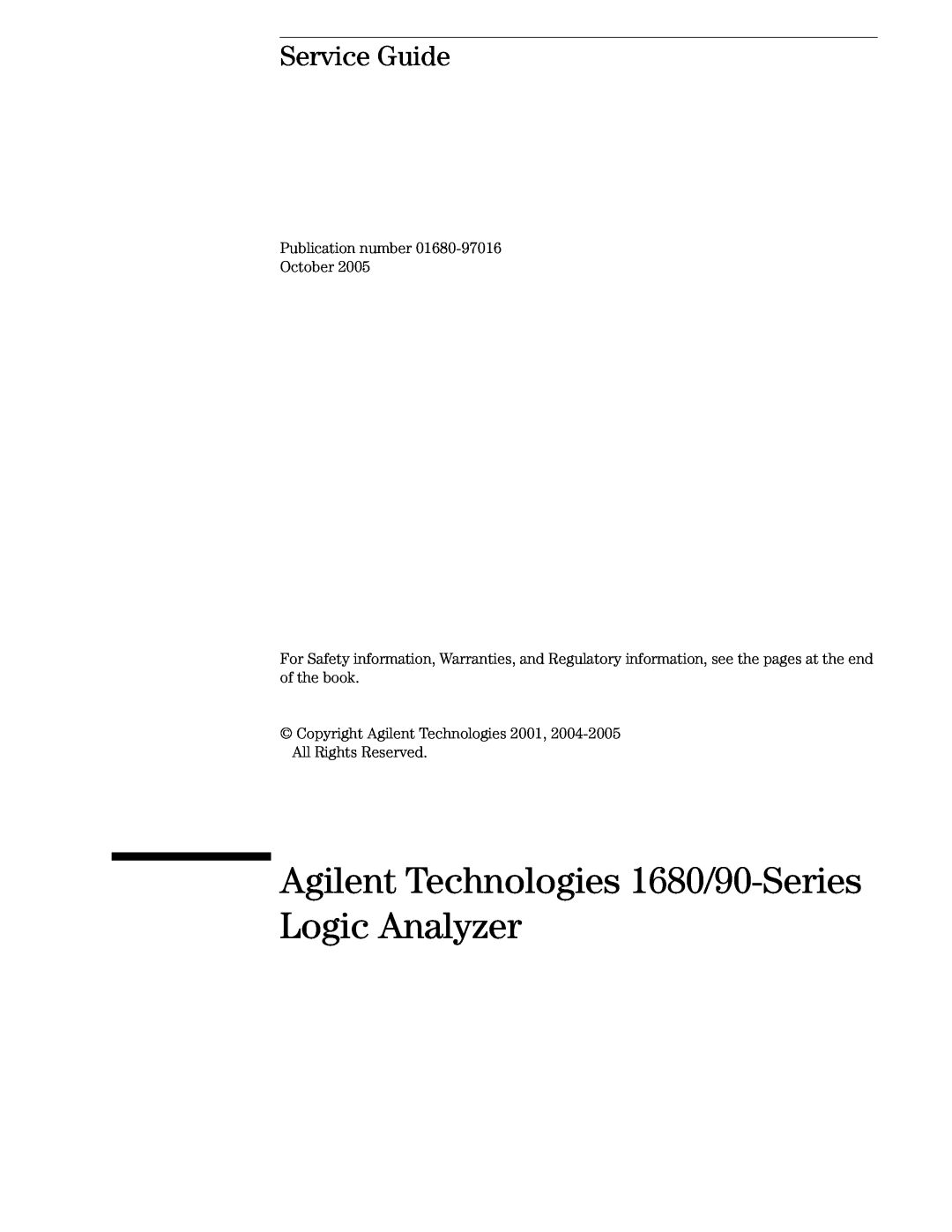 Agilent Technologies 1680 quick start Agilent Technologies, Making a Measurement, Trigger History, Probing 