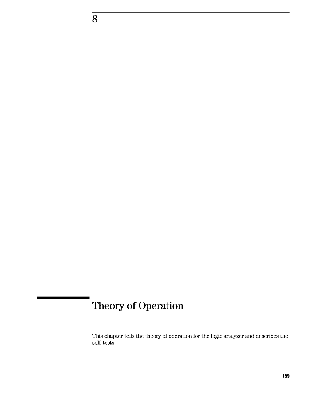 Agilent Technologies 1690, 1680 manual Theory of Operation 
