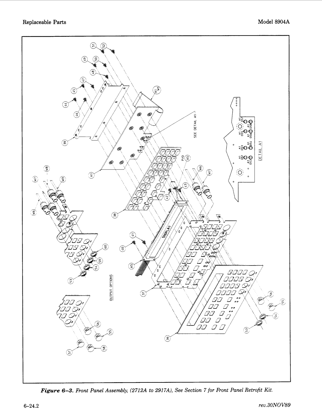 Agilent Technologies 2712A, 2948 manual Reu.30NOV89 