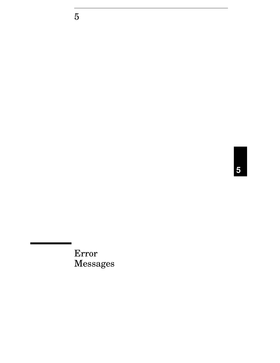 Agilent Technologies 34401A manual Error Messages 