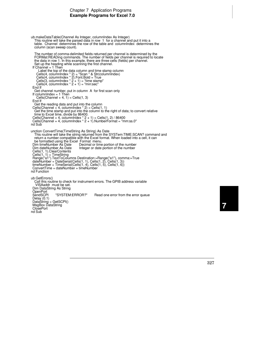 Agilent Technologies 34970A manual 327 