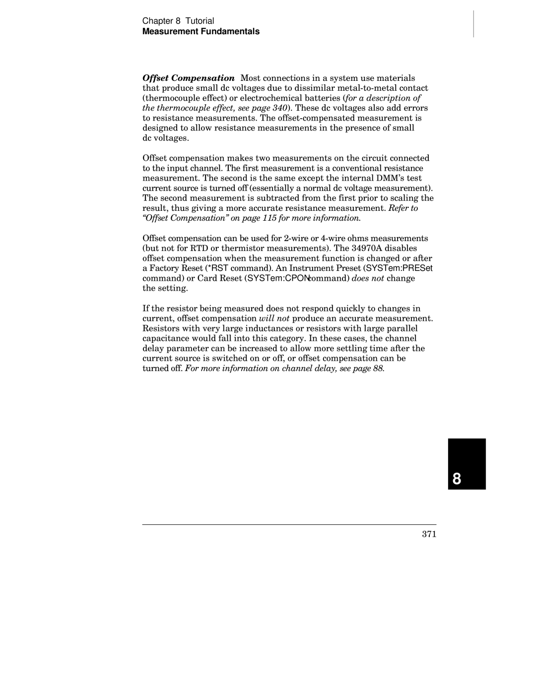 Agilent Technologies 34970A manual Measurement Fundamentals 