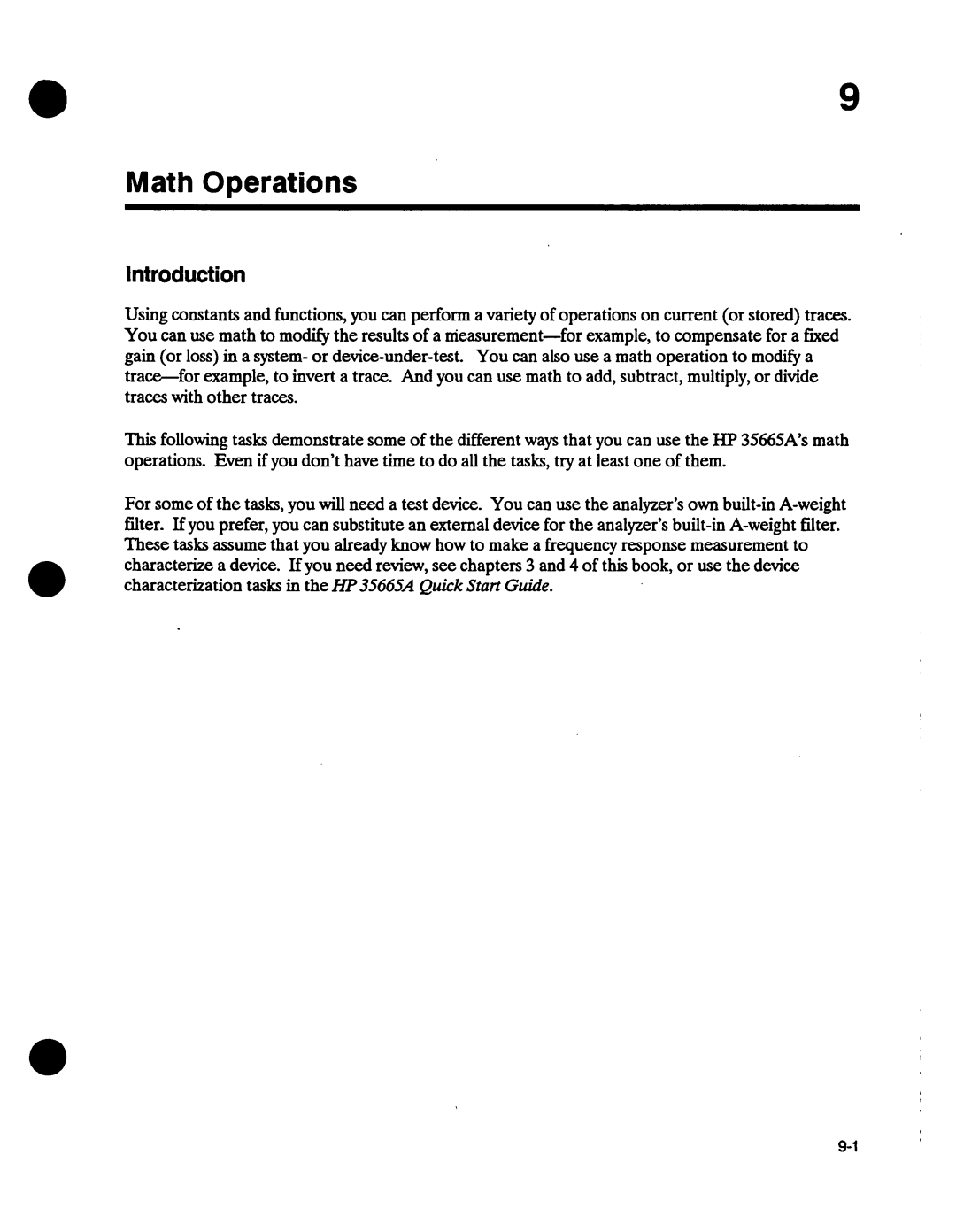 Agilent Technologies 35665-90026 manual 