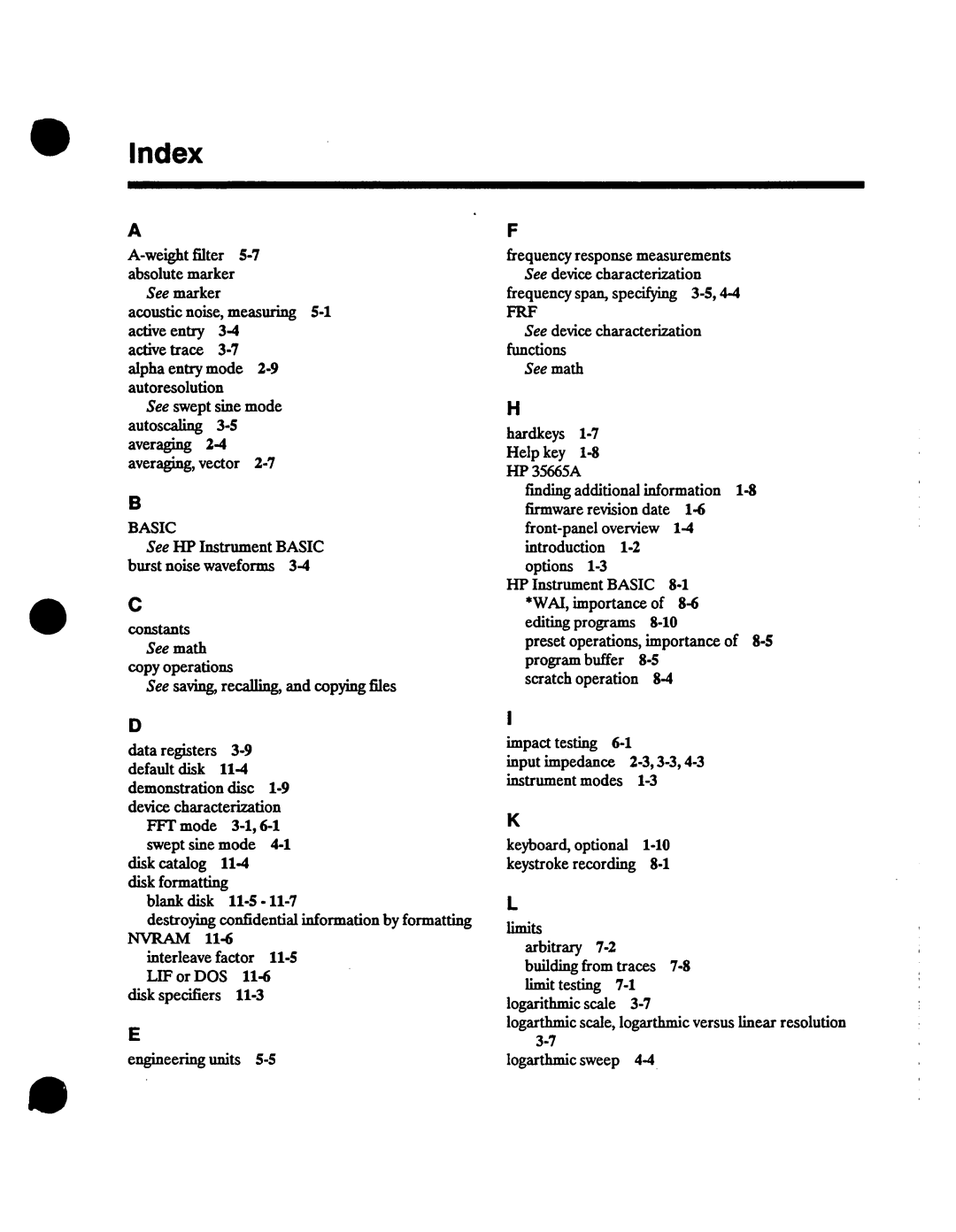 Agilent Technologies 35665-90026 manual 