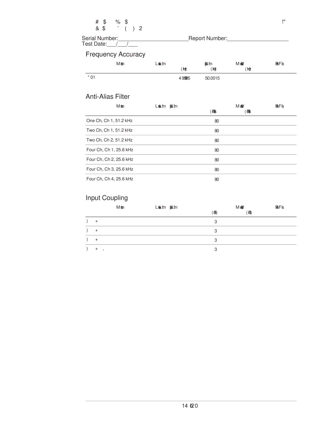 Agilent Technologies 35670-90066 manual One Ch, Ch 1, 51.2 kHz 