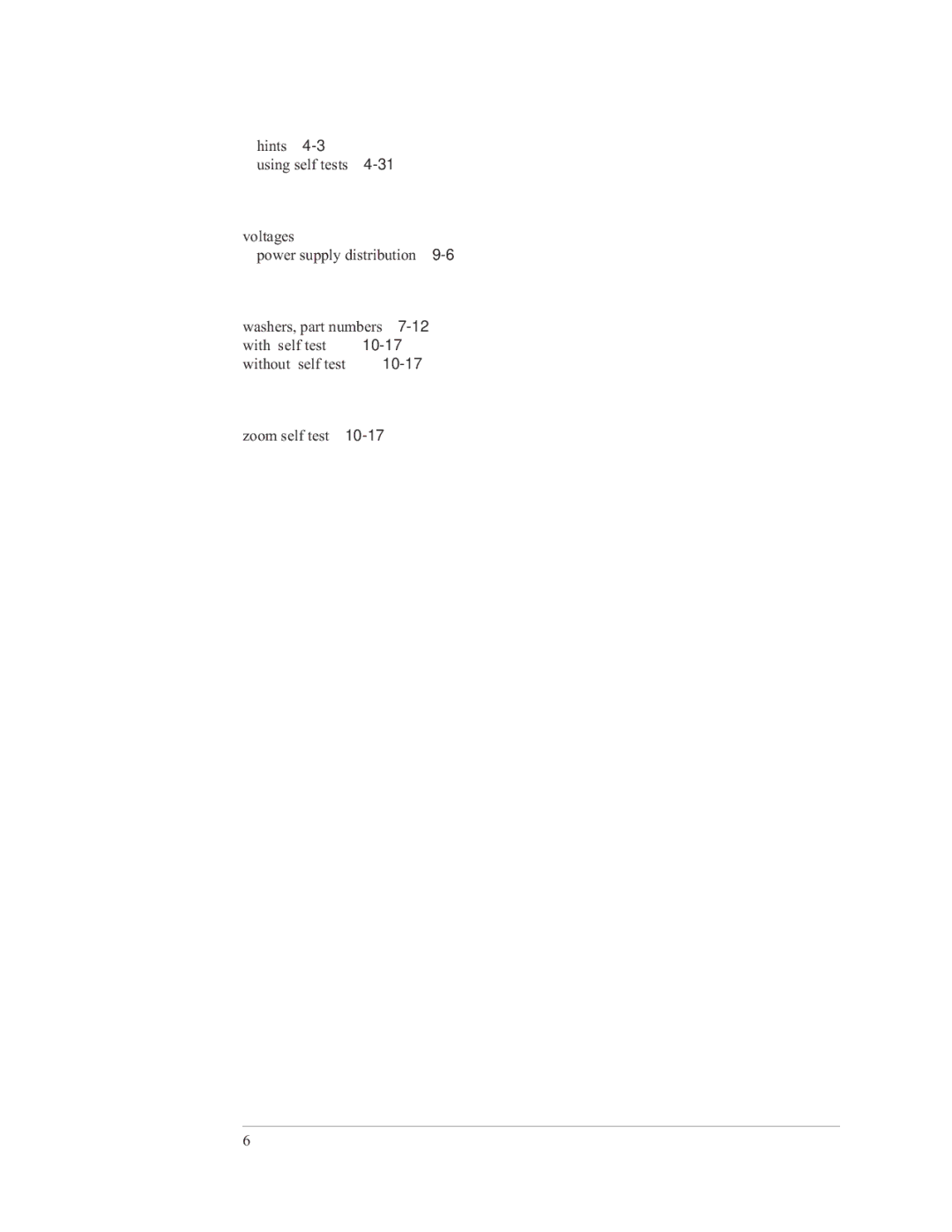 Agilent Technologies 35670-90066 manual Zoom self test 