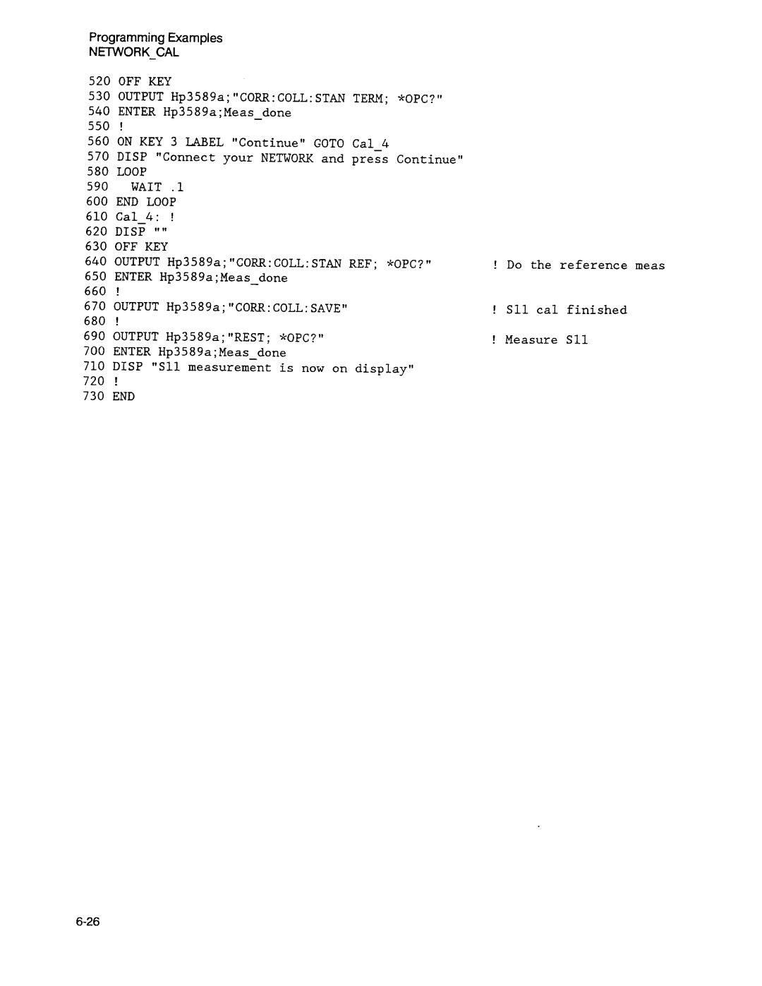 Agilent Technologies 3589A GP-IB manual 