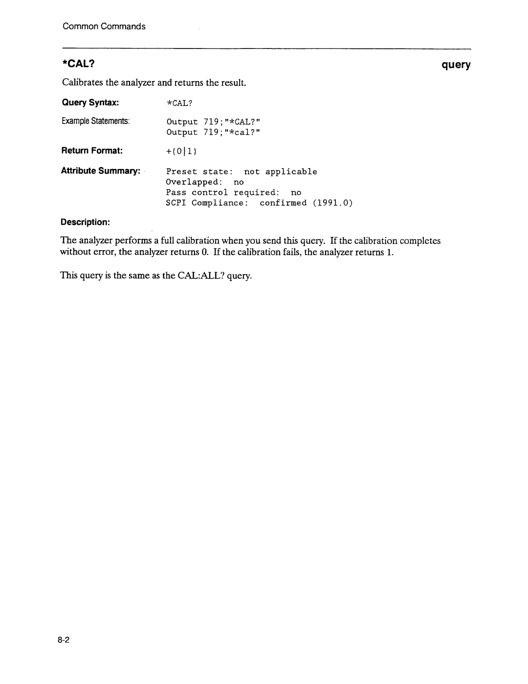 Agilent Technologies 3589A GP-IB manual 