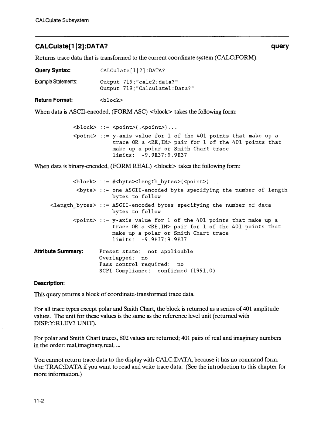 Agilent Technologies 3589A GP-IB manual 