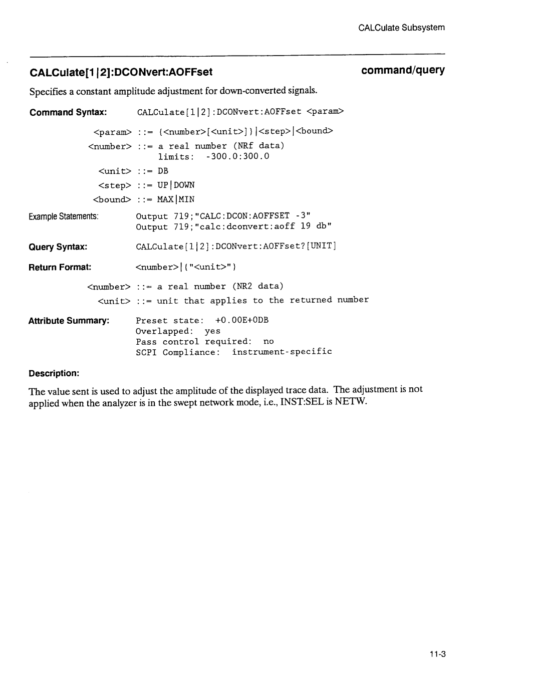 Agilent Technologies 3589A GP-IB manual 