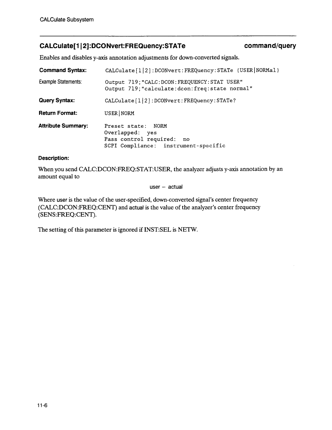 Agilent Technologies 3589A GP-IB manual 