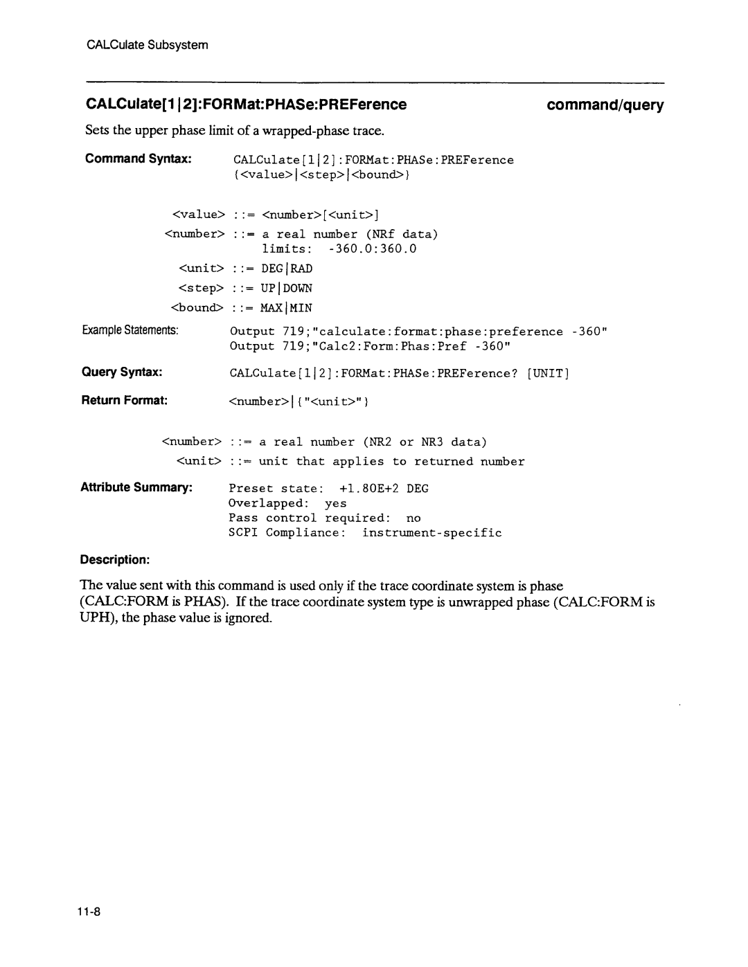 Agilent Technologies 3589A GP-IB manual 