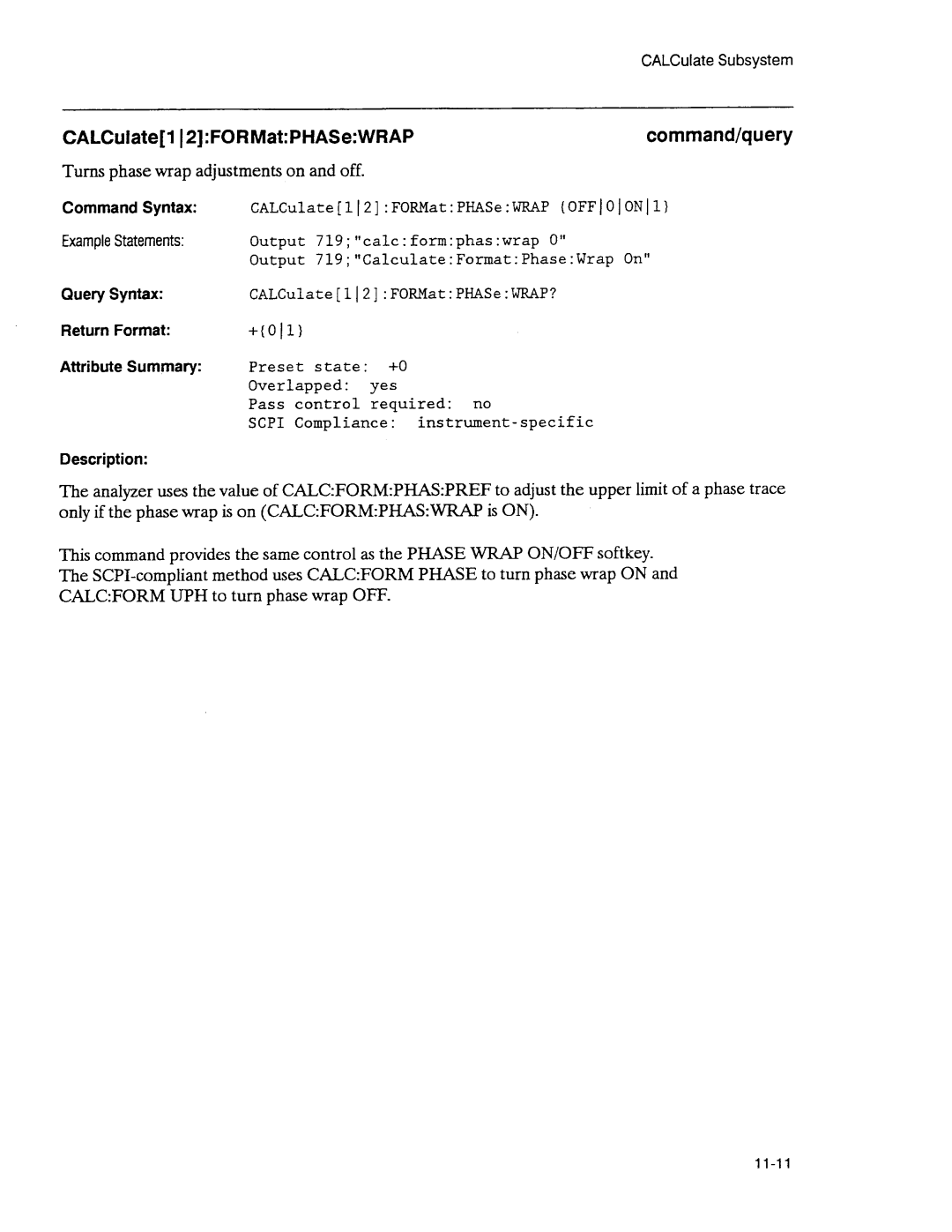 Agilent Technologies 3589A GP-IB manual 