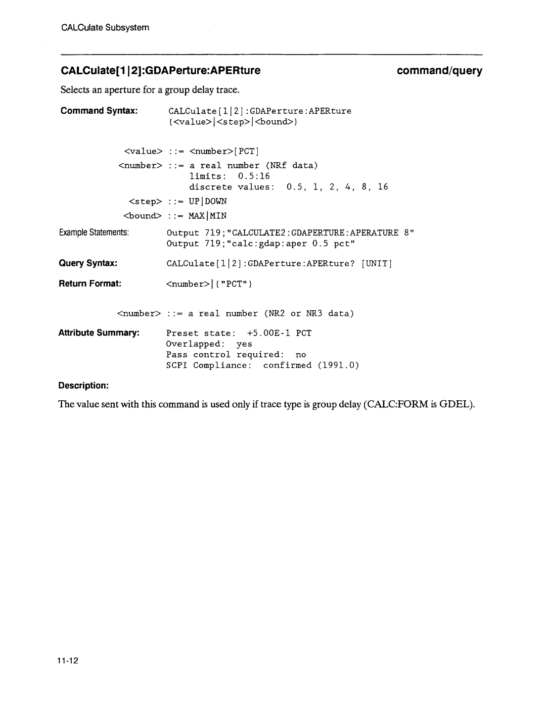 Agilent Technologies 3589A GP-IB manual 