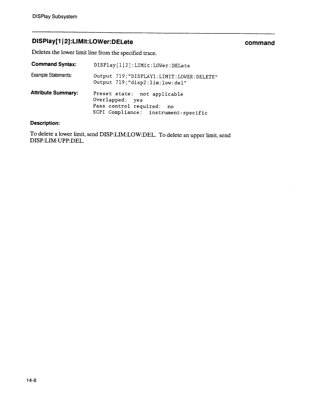 Agilent Technologies 3589A GP-IB manual 