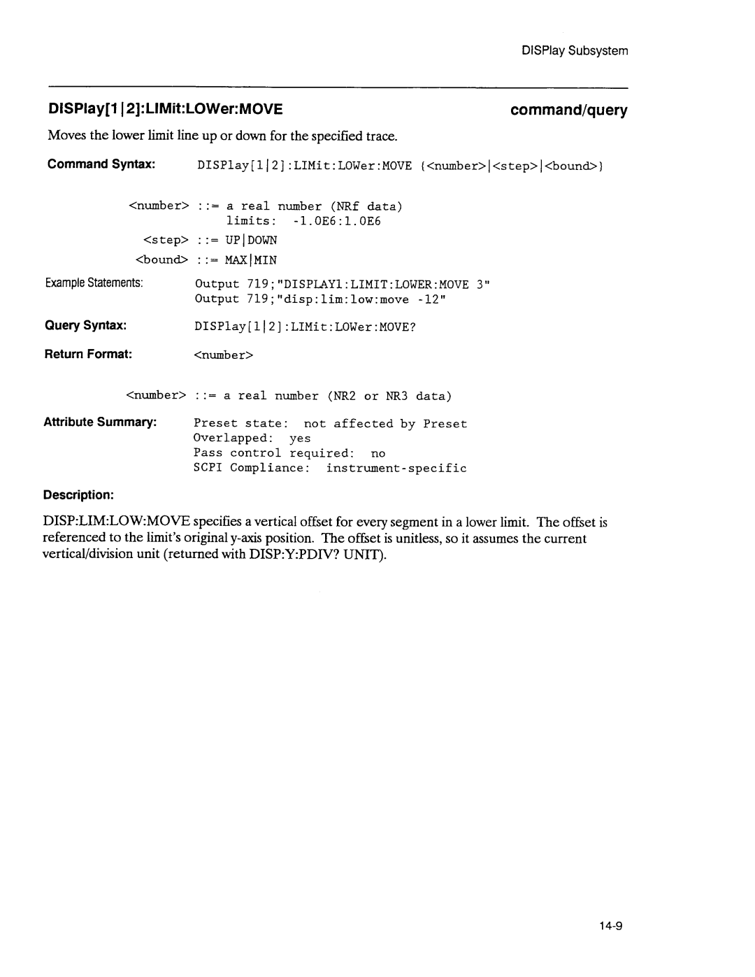 Agilent Technologies 3589A GP-IB manual 