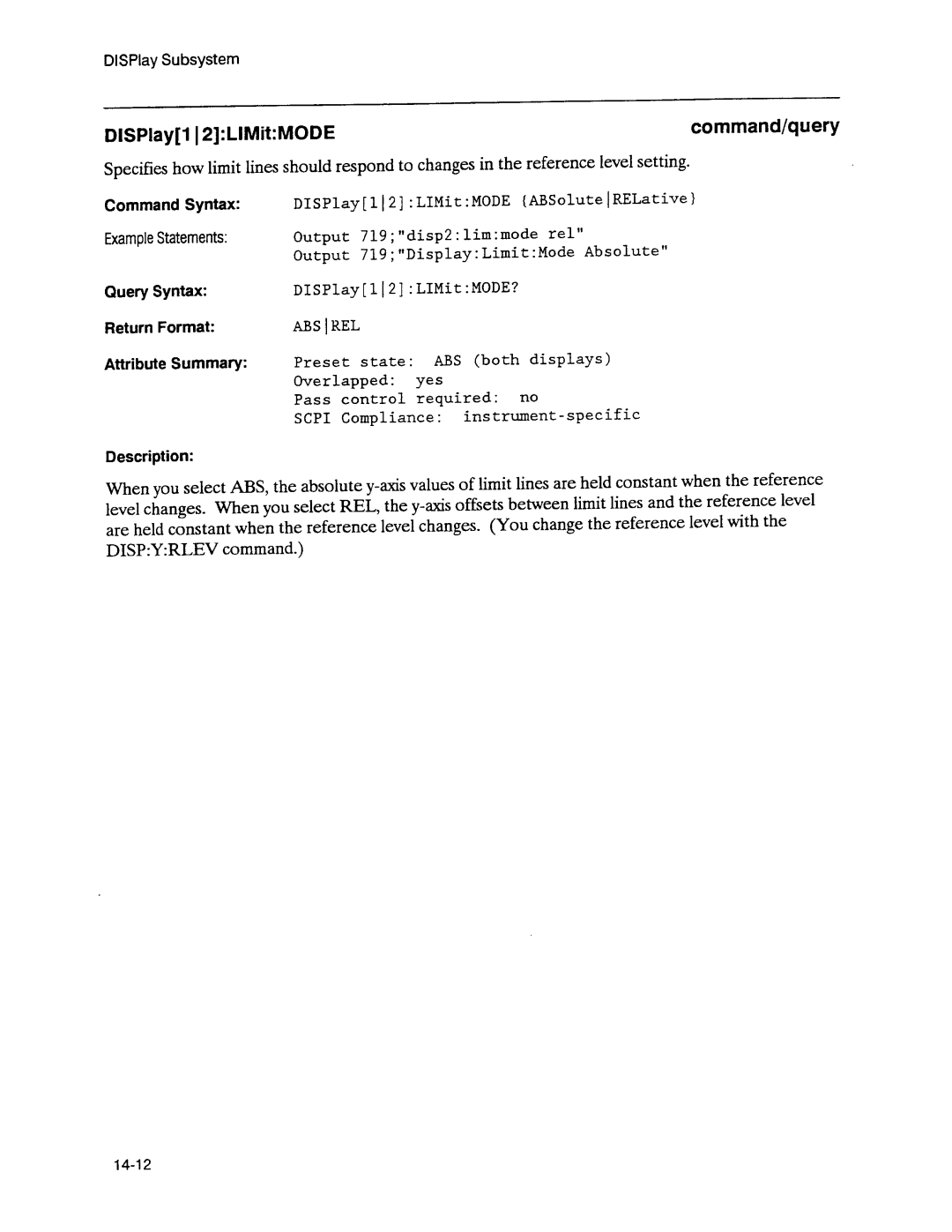 Agilent Technologies 3589A GP-IB manual 