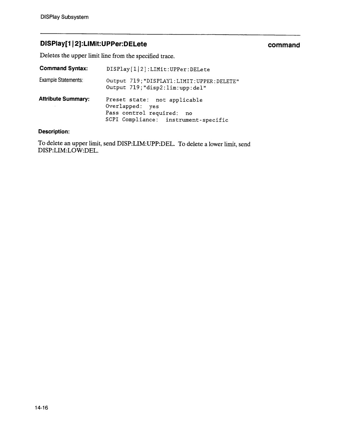Agilent Technologies 3589A GP-IB manual 
