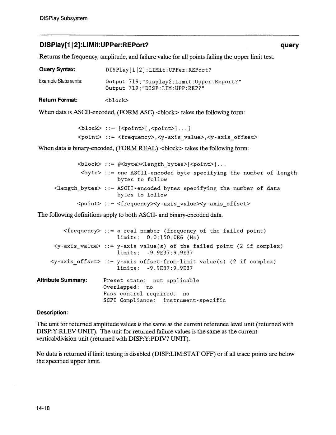 Agilent Technologies 3589A GP-IB manual 