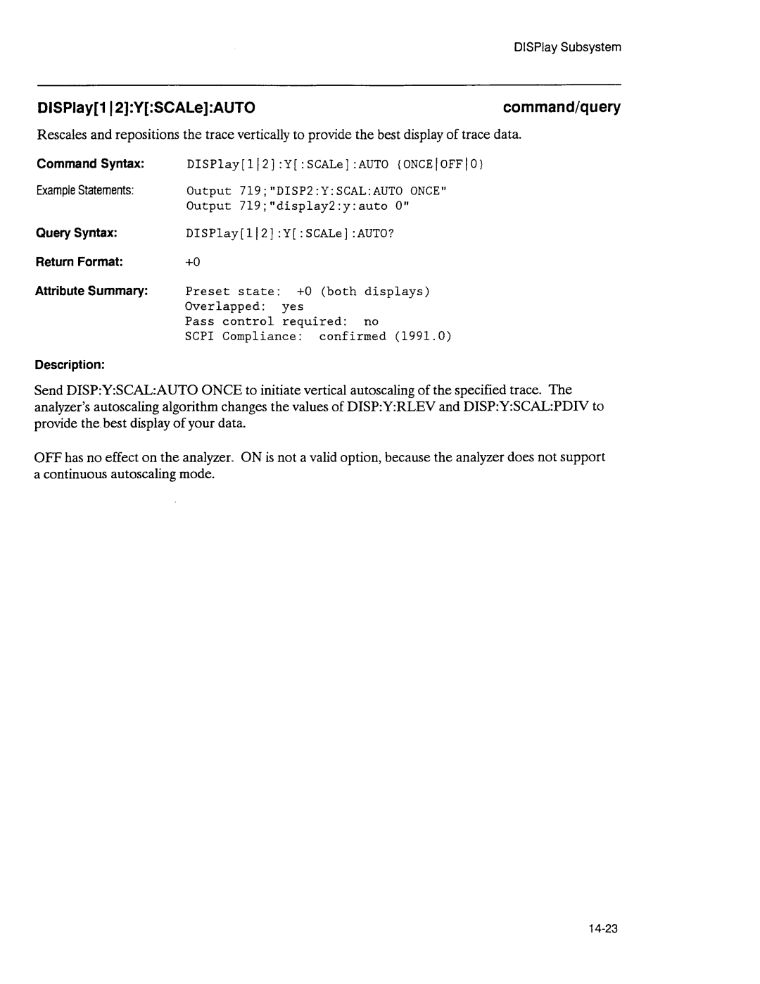 Agilent Technologies 3589A GP-IB manual 