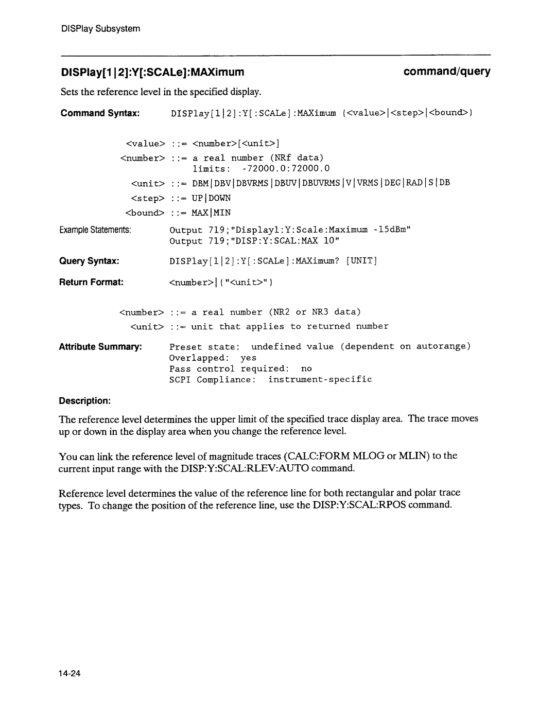 Agilent Technologies 3589A GP-IB manual 