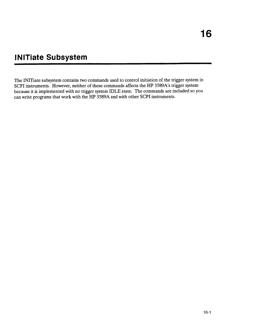 Agilent Technologies 3589A GP-IB manual 