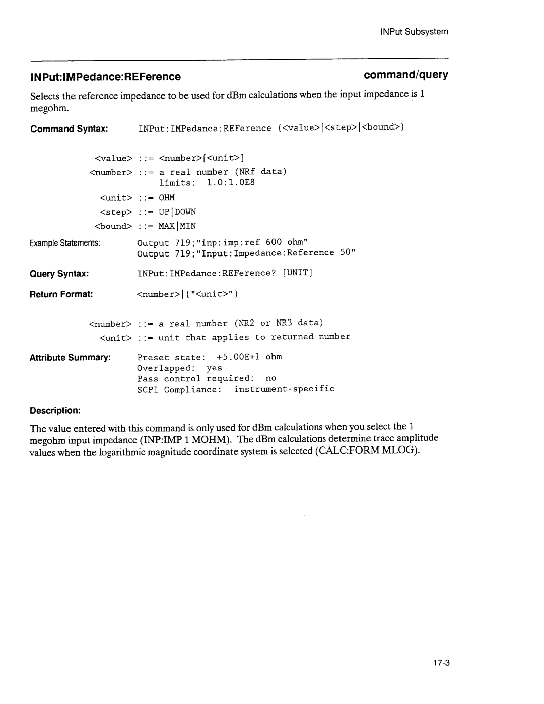 Agilent Technologies 3589A GP-IB manual 