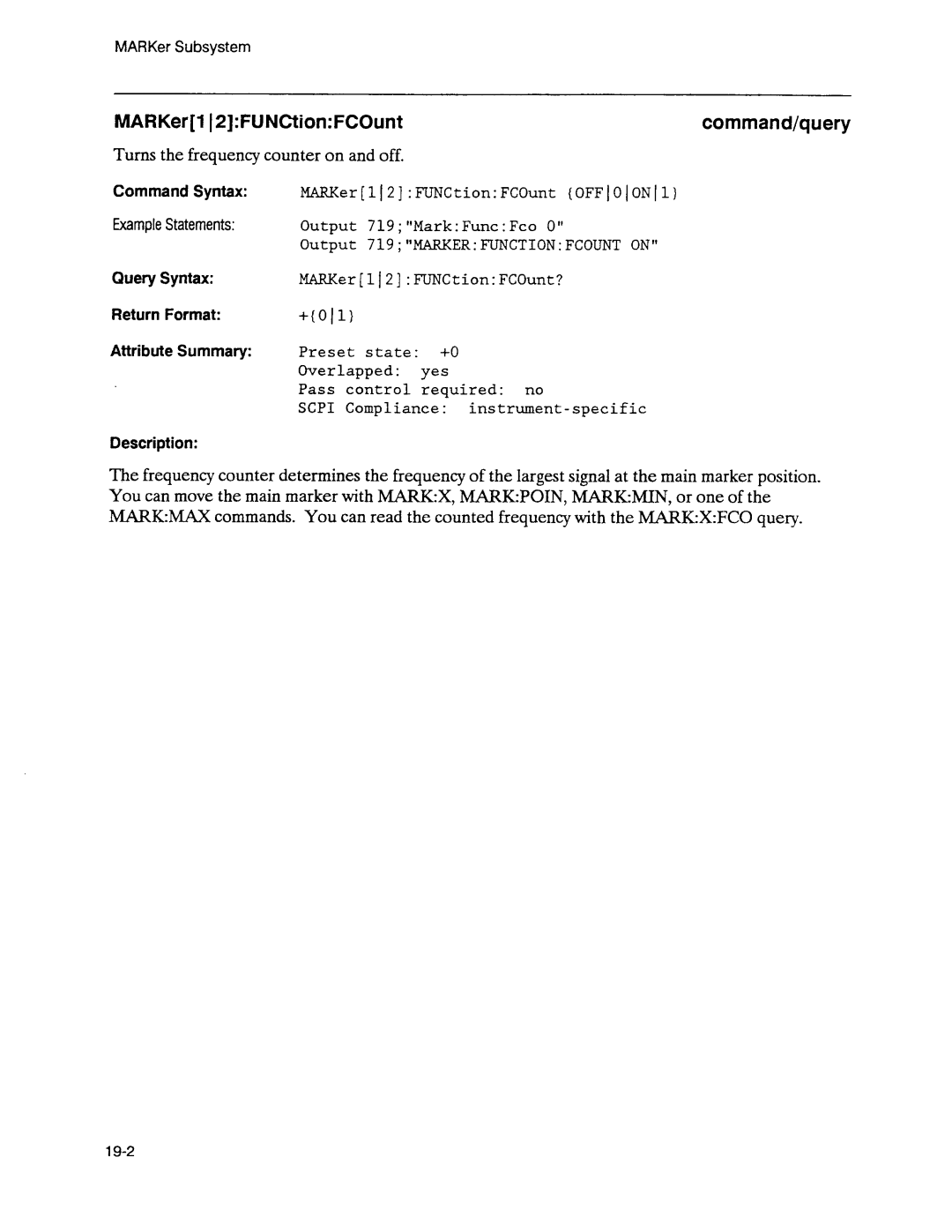 Agilent Technologies 3589A GP-IB manual 