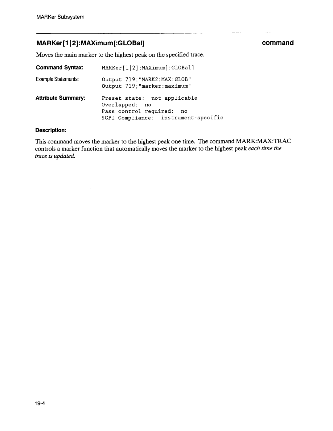 Agilent Technologies 3589A GP-IB manual 