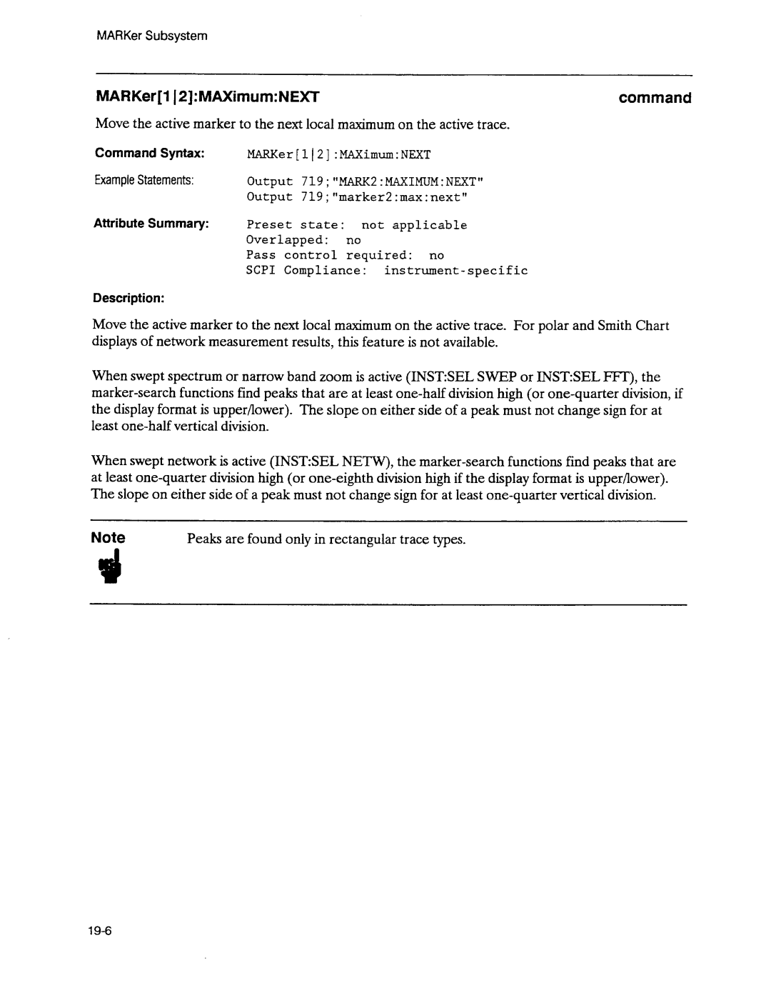 Agilent Technologies 3589A GP-IB manual 