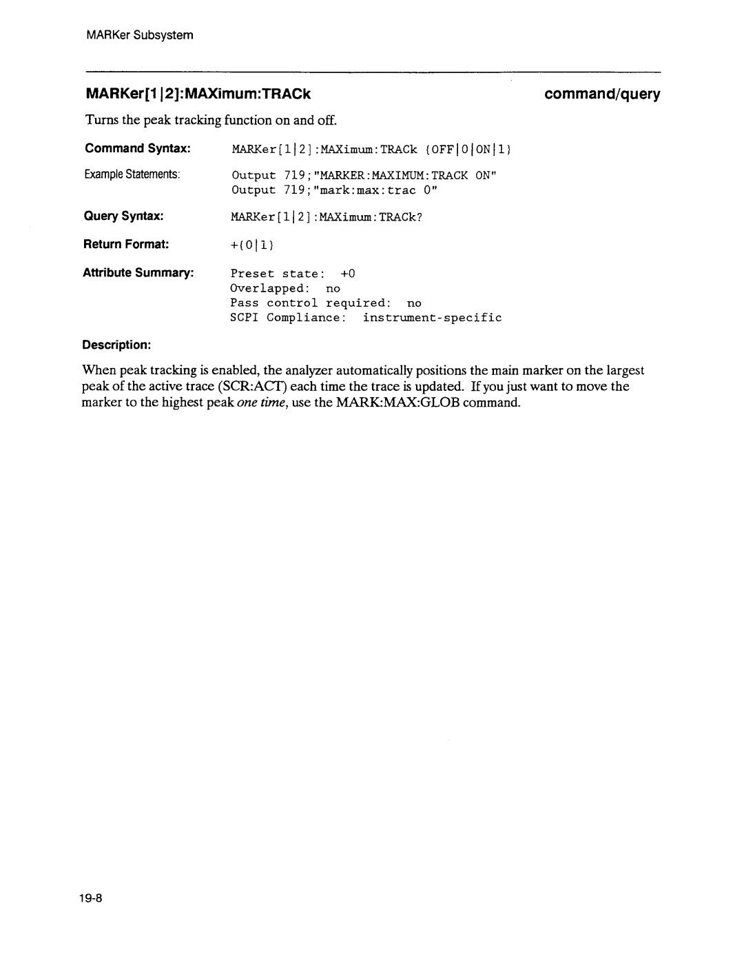Agilent Technologies 3589A GP-IB manual 