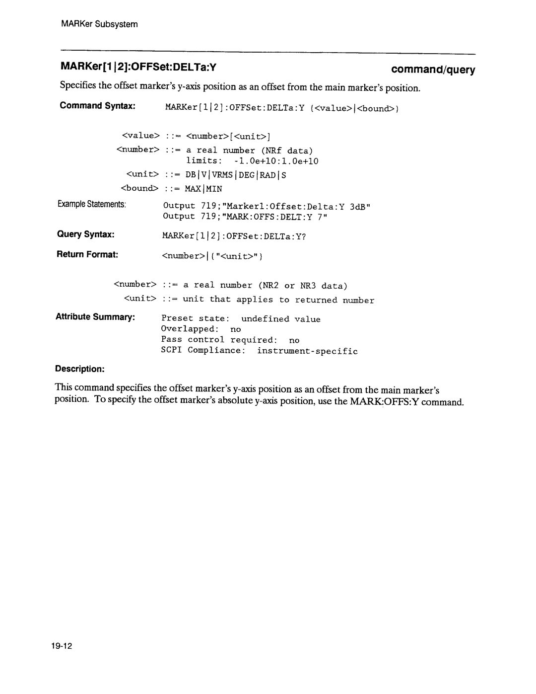 Agilent Technologies 3589A GP-IB manual 