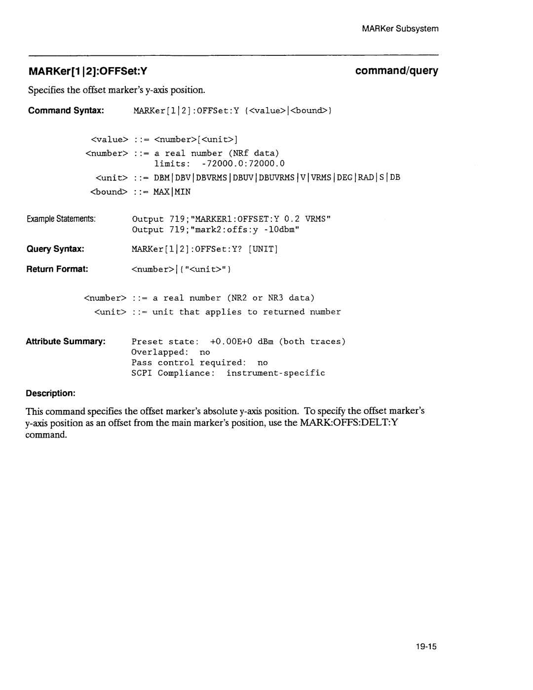 Agilent Technologies 3589A GP-IB manual 